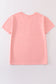 Pink blank basic t-shirt Adult Kids and baby bubble