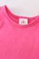 Hot pink blank basic kids teens adult tank top