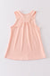 Peach blank basic kids teens adult tank top