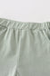 Sage basic ruffle shorts