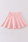 Pink basic skort