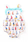 Sailboat print strap girl bubble