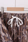 Camouflage scalloped mom&me shorts set