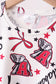 Alabama scalloped shorts set