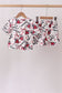 Alabama scalloped shorts set