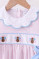 Premium turkey embroidery gingham pants set
