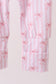 Premium blush bow stripe bamboo romper