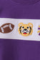 Premium Purple LSU tiger applique top