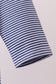 Premium Blue Auburn stripe tiger top
