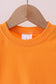Premium Orange Tennessee puppy embroidery top
