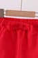 Premium Red bow shorts