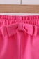 Premium Pink bow shorts