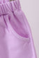 Premium Lilac bow shorts