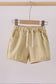 Premium Khaki drawstring shorts