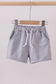 Premium Grey drawstring shorts
