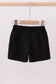 Premium Black drawstring shorts