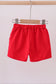 Premium Red drawstring shorts