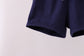 Premium Navy drawstring shorts