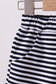 Premium Navy&white stripe shorts