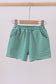 Premium Green&white stripe shorts