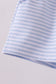 Premium Blue&white stripe shorts