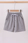 Light grey pocket performance shorts