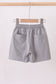 Light grey pocket performance shorts