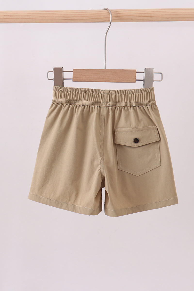 Tan everyday shorts