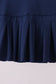 Blue pleated skort