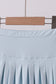 Sky pleated skort