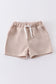 Premium Brown pocket boy shorts