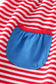 Premium Blue patriotic flag applique dress