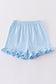 Premium Sky basic ruffle shorts