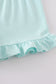 Premium Mint basic ruffle shorts