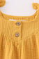Premium Yellow muslin bow bubble