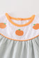 Premium Green pumpkin embroidery girl set