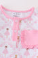 Premium Pink nutcracker girl pajama set