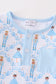 Premium Blue nutcracker boy pajama set