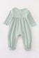 Premium Green cow applique boy romper