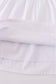 Premium white valentine heart embroidery dress