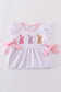 Premium Pink bunny bow dress