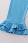 Blue princess pumpkin ruffle set