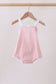Pink ribbon ruffle bow bubble