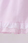Pink lemon ruffle gingham bloomer set