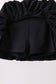 Black pleated skort