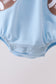 Blue football applique everyone has fun bubble