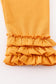 Platinum Yellow ruffle girl pants