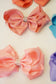 Rhinestone 7" wide Hair Bow