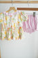 Sweet island character hand smocked bloomer set