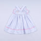 White character ruffle dress